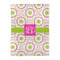 Pink & Green Suzani Duvet Cover - Twin XL - Front