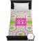 Pink & Green Suzani Duvet Cover - Twin (Personalized)