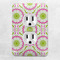 Pink & Green Suzani Electric Outlet Plate - LIFESTYLE