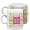 Pink & Green Suzani Espresso Mugs - Main Parent