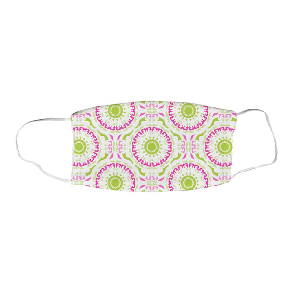 Pink & Green Suzani Fabric Face Mask