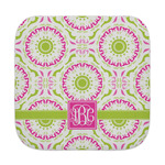 Pink & Green Suzani Face Towel (Personalized)