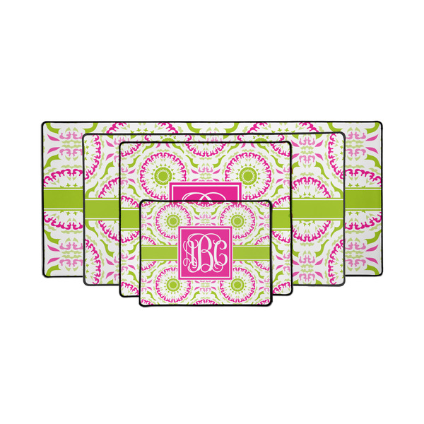 Pink & Green Suzani Gaming Mats - PARENT/MAIN