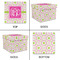 Pink & Green Suzani Gift Boxes with Lid - Canvas Wrapped - X-Large - Approval