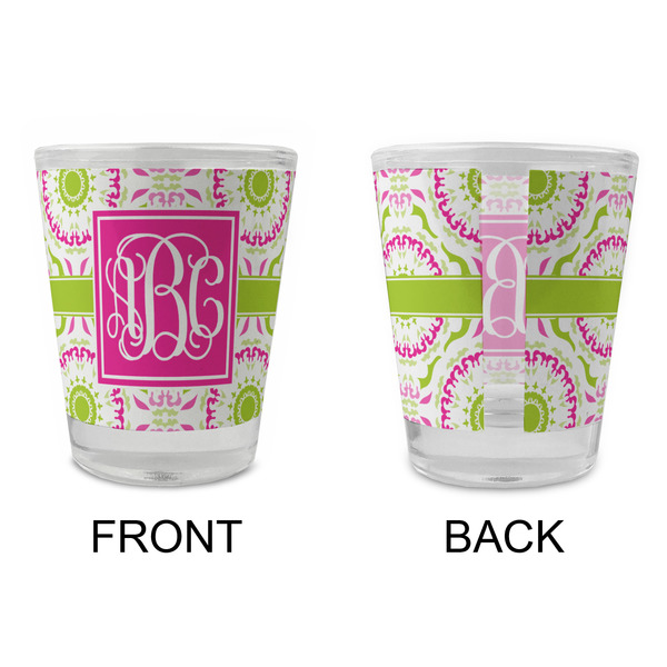 Pink & Green Suzani Glass Shot Glass - Standard - APPROVAL