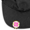 Pink & Green Suzani Golf Ball Marker Hat Clip - Main - GOLD