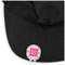 Pink & Green Suzani Golf Ball Marker Hat Clip - Main