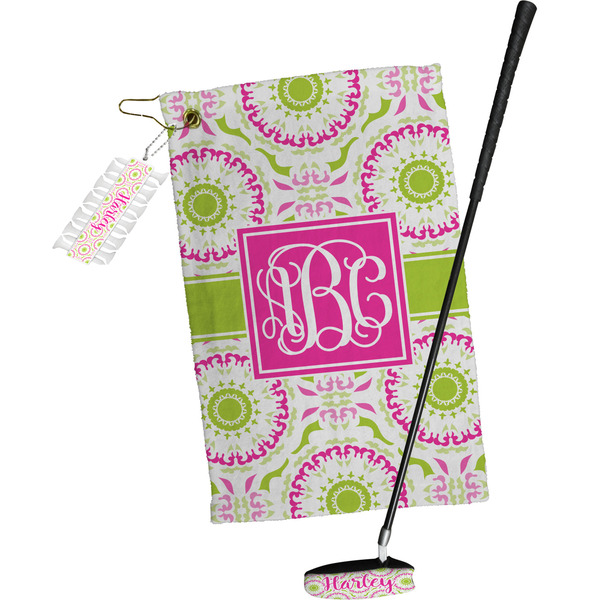 Pink & Green Suzani Golf Gift Kit (Full Print)