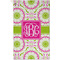 Pink & Green Suzani Golf Towel (Personalized) - APPROVAL (Small Full Print)