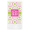 Pink & Green Suzani Guest Napkins - Full Color - Embossed Edge (Personalized)