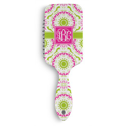 Pink & Green Suzani Hair Brushes (Personalized)