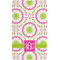 Pink & Green Suzani Hand Towel (Personalized) Full