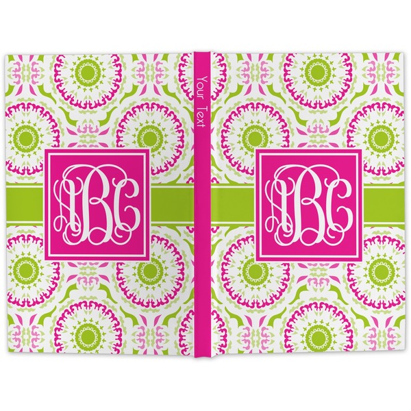 Pink & Green Suzani Hard Cover Journal - Apvl