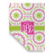 Pink & Green Suzani House Flags - Double Sided - FRONT FOLDED