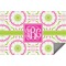 Pink & Green Suzani Indoor / Outdoor Rug - 8'x10' (Personalized)