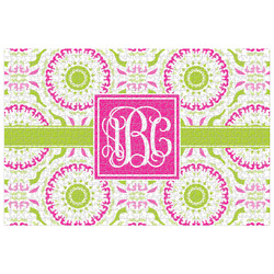 Pink & Green Suzani Jigsaw Puzzle - 1000-piece (Personalized)