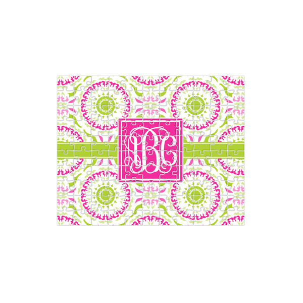 Custom Pink & Green Suzani 110 pc Jigsaw Puzzle (Personalized)