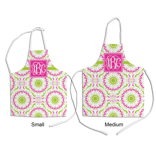 Pink & Green Suzani Kid's Aprons - Comparison