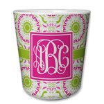 Pink & Green Suzani Plastic Tumbler 6oz (Personalized)