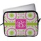 Pink & Green Suzani Laptop Sleeve / Case - 13" (Personalized)