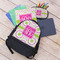 Pink & Green Suzani Large Backpack - Black - With Stuff