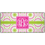 Pink & Green Suzani 3XL Gaming Mouse Pad - 35" x 16" (Personalized)