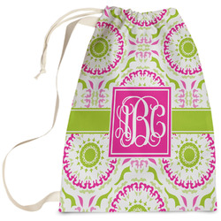 Pink & Green Suzani Laundry Bag (Personalized)