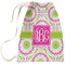 Pink & Green Suzani Laundry Bag - Large (Personalized)