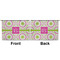 Pink & Green Suzani Large Zipper Pouch Approval (Front and Back)