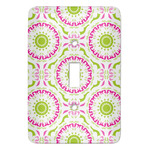 Pink & Green Suzani Light Switch Covers (Personalized)