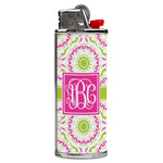 Pink & Green Suzani Case for BIC Lighters (Personalized)