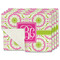 Pink & Green Suzani Single-Sided Linen Placemat - Set of 4 w/ Monogram