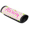 Pink & Green Suzani Luggage Handle Cover (Personalized)