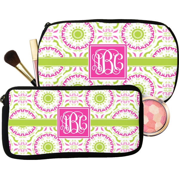 Pink & Green Suzani Makeup Kit Aggregate