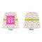 Pink & Green Suzani Poly Film Empire Lampshade - Approval