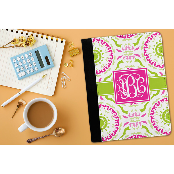 Pink & Green Suzani Medium Padfolio - LIFESTYLE (adult)