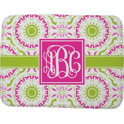 Pink & Green Suzani Memory Foam Bath Mat - 48"x36" (Personalized)