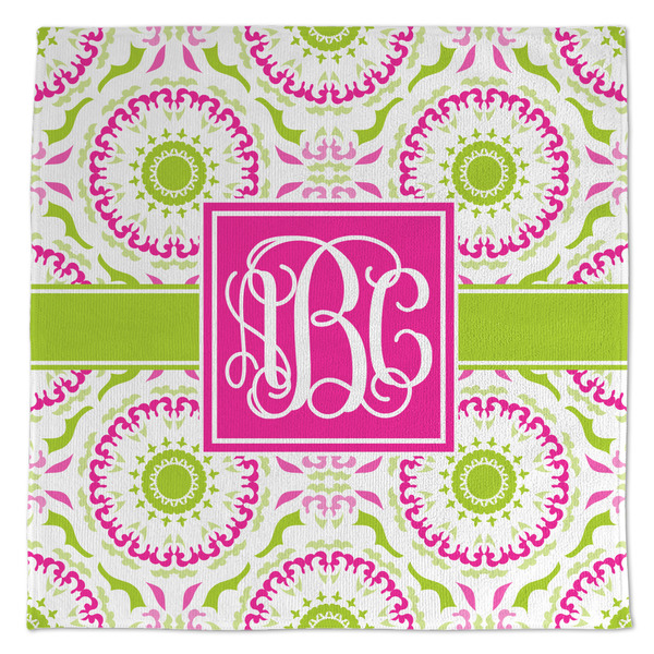 Pink & Green Suzani Microfiber Dish Rag - APPROVAL