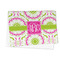 Pink & Green Suzani Microfiber Dish Towel - FOLDED HALF