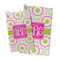 Pink & Green Suzani Microfiber Golf Towel - PARENT/MAIN