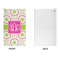 Pink & Green Suzani Microfiber Golf Towels - APPROVAL