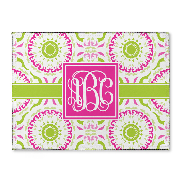 Custom Pink & Green Suzani Microfiber Screen Cleaner (Personalized)