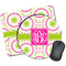 Pink & Green Suzani Mouse Pads - Round & Rectangular