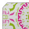 Pink & Green Suzani Octagon Placemat - Single front (DETAIL)
