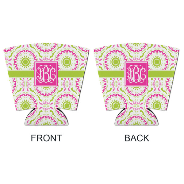 Pink & Green Suzani Party Cup Sleeves - with bottom - APPROVAL