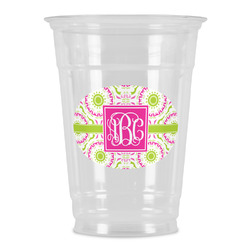 Pink & Green Suzani Party Cups - 16oz (Personalized)