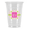 Pink & Green Suzani Party Cups - 16oz (Personalized)