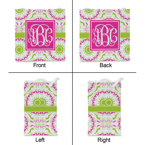 Pink & Green Suzani Party Favor Gift Bag - Matte - Approval