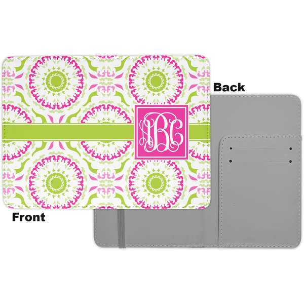 Pink & Green Suzani Passport Holder - Apvl
