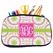 Pink & Green Suzani Neoprene Pencil Case - Medium w/ Monogram